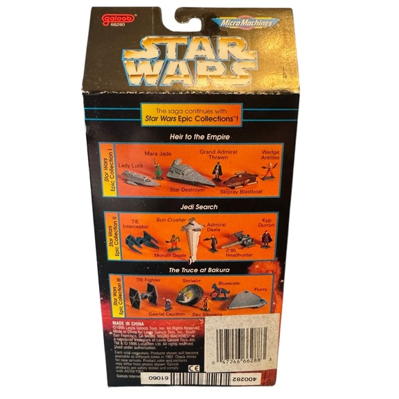 Star Wars The Truce at Bakura Micro Machines Set - Picture 5 of 6